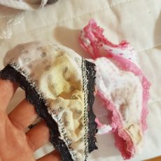Filthy stained panties Filthy stained panties