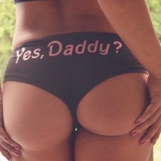 Girls wearing boyshorts  