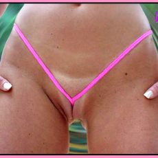 Girls in pink panties  