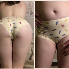 Amateur girls posing in panties  