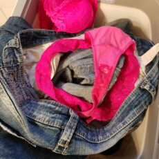 Cum stains on panties Cum stains on panties