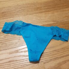 Cum stains on panties Cum stains on panties