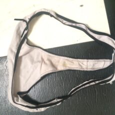 Cum stains on panties  