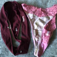 Cum stains on panties Cum stains on panties