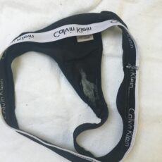 Cum stains on panties Cum stains on panties