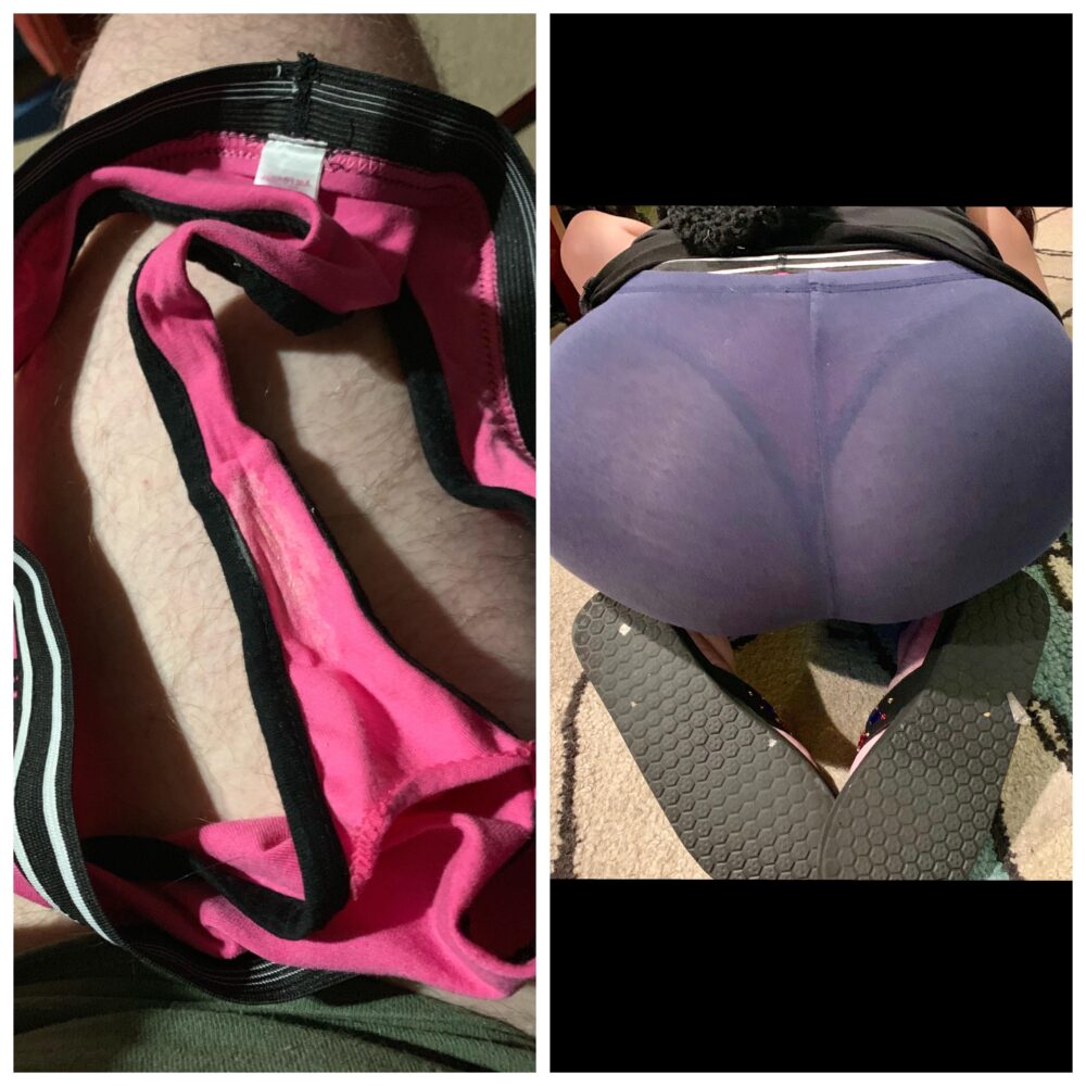 cum stained panties 