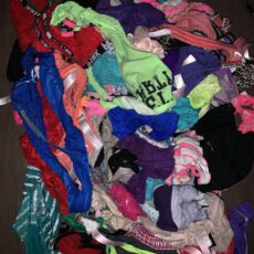 Cum stains on panties  